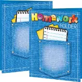 Homework Folders 12 folders by Really Good Stuff LLC