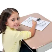 Two Sided Primary Lined Dry Erase Boards Non Magnetic 6 boards by Really Good Stuff LLC