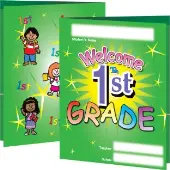 Welcome To First Grade Folders 12 folders by Really Good Stuff LLC