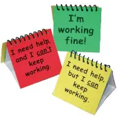 I Need Help Mini Flip Chart Set by Really Good Stuff LLC
