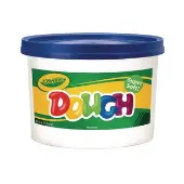 Dough 3 Lb Resealable Bucket 1 tub of dough Color Blue by Crayola