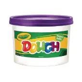 Dough 3 Lb Resealable Bucket 1 tub of dough Color Purple by Crayola