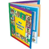 All In One Subjects 4 Pocket Folders Set of 12 by Really Good Stuff LLC