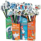 Dr Seuss Giant Eraser Pencils 36 Pencils by Really Good Stuff LLC