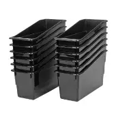 Durable Book And Binder Holders 12 pack Color Black by Really Good Stuff LLC