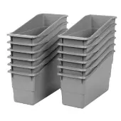 Durable Book And Binder Holders 12 pack Color Pebble by Really Good Stuff LLC