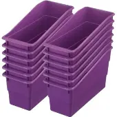 Durable Book And Binder Holders 12 pack Color Purple by Really Good Stuff LLC
