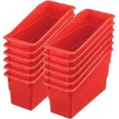 Durable Book And Binder Holders 12 pack Color Red by Really Good Stuff LLC
