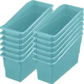 Durable Book And Binder Holders 12 pack Color Water by Really Good Stuff LLC