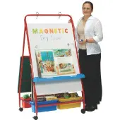 Primary Teaching Easel 1 dry erase easel with accessories by Copernicus Educational Products