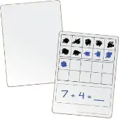 Double Ten Frame Dry Erase Board Set by Really Good Stuff LLC