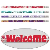 Welcome Back To School Pencils 12 Pencils by Really Good Stuff LLC
