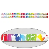 Happy Birthday Fiesta Pencils 12 Pencils by Really Good Stuff LLC