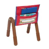 Early Childhood Deluxe Chair Pockets with Pencil Case 6 Pack Red Blue by Really Good Stuff LLC