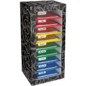 Classroom Mail Center 9 Slot 4 Color Grouping Design by Really Good Stuff LLC