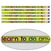 Growth Mindset Pencils by Really Good Stuff LLC
