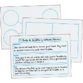 Comprehension Graphic Organizers Dry Erase Boards Set by Really Good Stuff LLC
