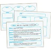 Writing Graphic Organizers Dry Erase Boards Set of 3 by Really Good Stuff LLC