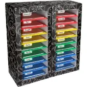 Classroom Mail Center 18 Slot 4 Color Grouping Design by Really Good Stuff LLC