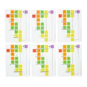 Beginning Long Division Dry Erase Boards 6 Boards by Really Good Stuff LLC