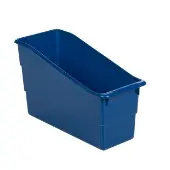 Durable Book and Binder Holder Single 1 bin Color Navy by Really Good Stuff LLC