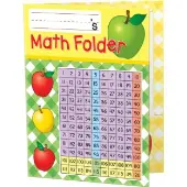 Basic Math Skills 2 Pocket Student Folders Set of 12 by Really Good Stuff LLC