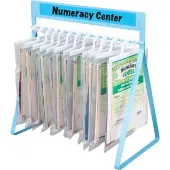 Math Skills Numeracy Centers Grades K 3 12 numeracy centers 1 storage rack by Really Good Stuff LLC