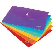 Homework Envelopes With Hook And Loop Closures Grouping Colors 12 envelopes by Really Good Stuff LLC