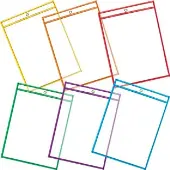 Re Markable Dry Erase Sleeves 30 Pack 6 Color Classroom Pack by Really Good Stuff LLC