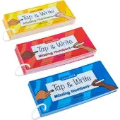 Tap and Write Missing Numbers 123 cards by Really Good Stuff LLC