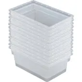 All Purpose Bins Set of 12 Color Clear by Really Good Stuff LLC