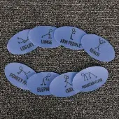 Carpet Mark Its Get Moving Activity 30 spots by Really Good Stuff LLC