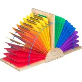 Double Clipboard Stand With 24 Grouping Clipboards 1 stand 24 Clipboards by Really Good Stuff LLC