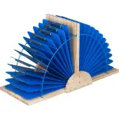 Double Clipboard Stand With 24 Single Color Clipboards 1 stand 24 Clipboards Color Blue by Really Good Stuff LLC