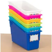 Durable Book and Binder Holders Set Of 6 Tropics by Really Good Stuff LLC