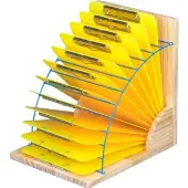 Clipboard Stand With 12 Single Color Clipboards 1 stand 12 Clipboards Color Yellow by Really Good Stuff LLC