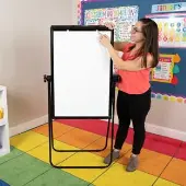 Portable Magnetic Double Sided Dry Erase Easel 35 By 23 1 easel by Really Good Stuff LLC