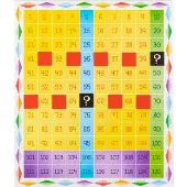 Jumbo Magnetic Chart 120 Grid 1 grid 24 squares by Really Good Stuff LLC