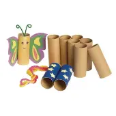 Sturdy Recycled Craft Rolls Set Of 24 by Colorations