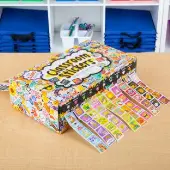 Classroom Stickers And Storage Box 2240 Stickers storage box by Really Good Stuff LLC