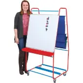 Classic Classroom Easel 1 easel Color Red by Really Good Stuff LLC