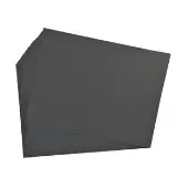 Mediumweight Construction Paper Pack 50 Sheets Color Black by Colorations