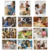 Community Puzzles Set of 12 by Excellerations