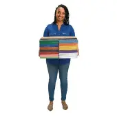 9 x 12 Construction Paper Classroom Pack 2200 Sheets Value Pack by Colorations