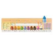Deluxe Slide to Learn Counting Crayon Desktop Helpers Set of 24 by Really Good Stuff LLC