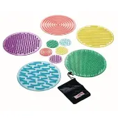 Sili Shapes Sensory Circles Set of 10 by Learning Advantage