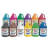 Simply Washable Tempera Paint Gallons Set of 12 by Colorations
