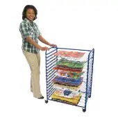 Mobile Classroom Drying Rack by Colorations