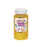 Extra Safe Plastic Glitter Gold 1 lb by Colorations