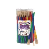Assorted Chubby Brush Super Pack Set of 60 by Colorations